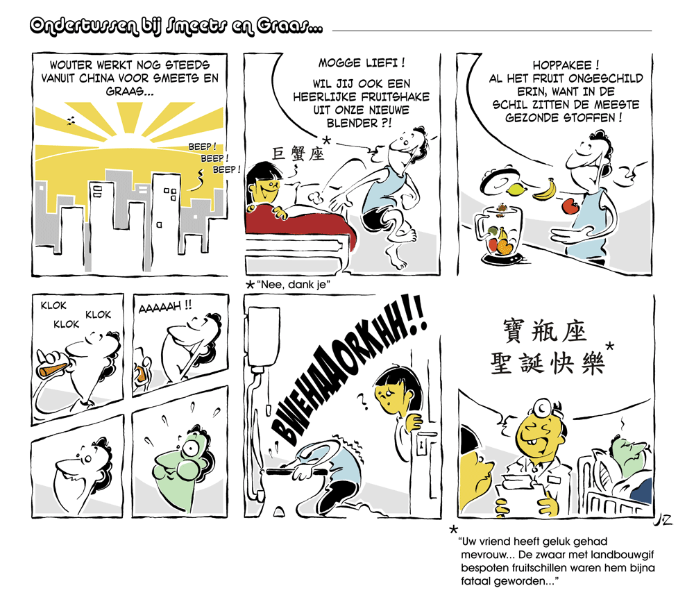 ondertussen bij Smeets & Graas, strip januari 2008