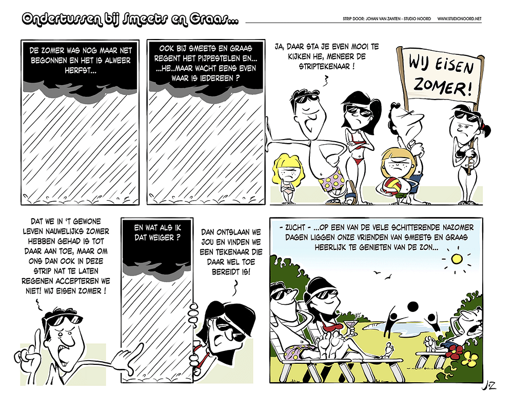 ondertussen bij Smeets & Graas, strip najaar 2010